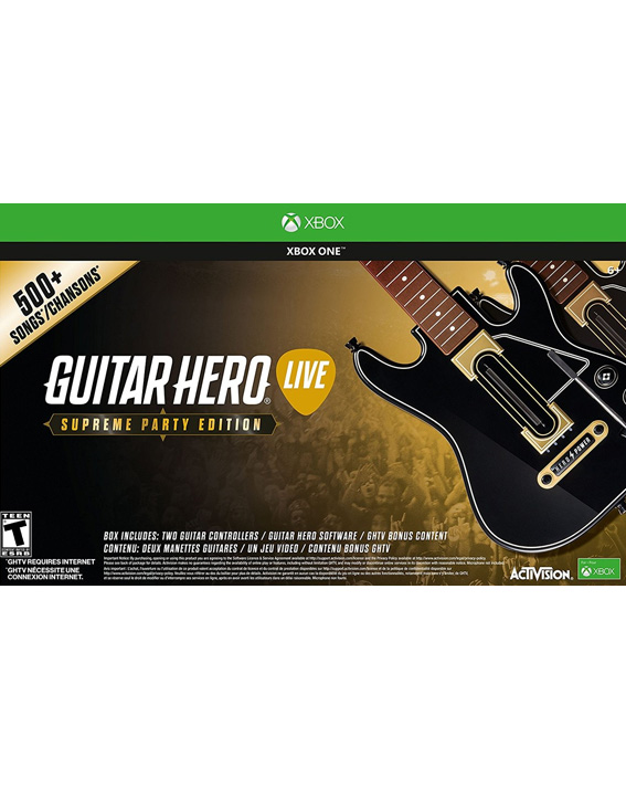 guitar hero live xbox one game only
