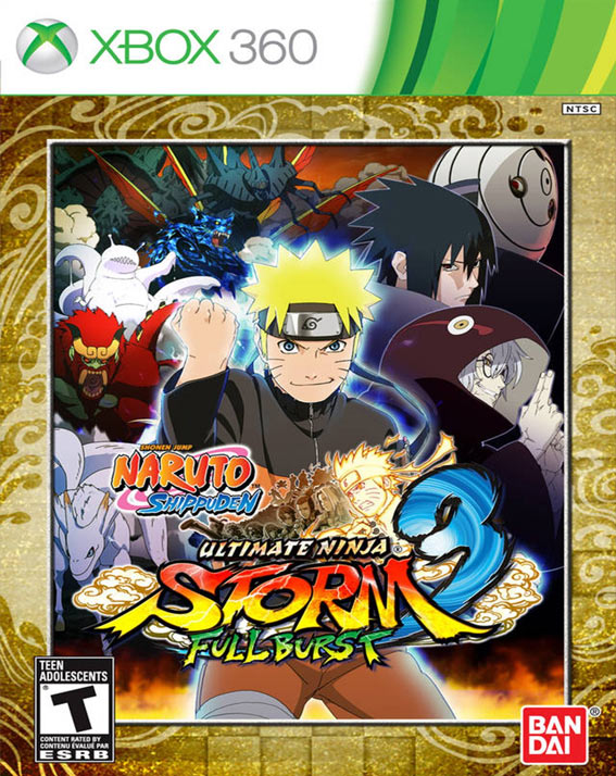 NARUTO ULTIMATE NINJA STORM 3 FULL BURST XBOX 360 - Game ...