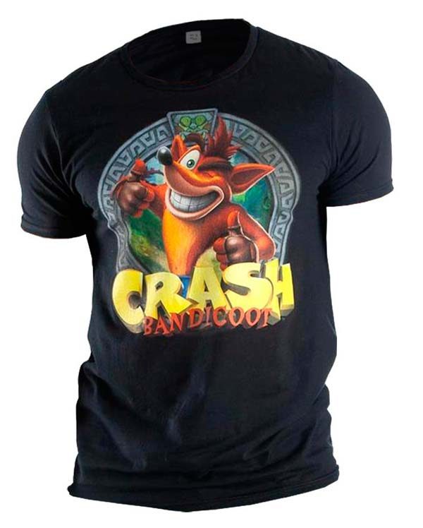 PLAYERA CRASH BANDICOOT CIRCLE - Game Cool! | Tienda de ...