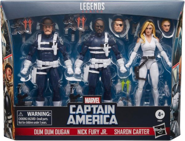 DUM DUM DUGAN NICK FURY JR. SHARON CARTER MARVEL LEGENDS - Image 9