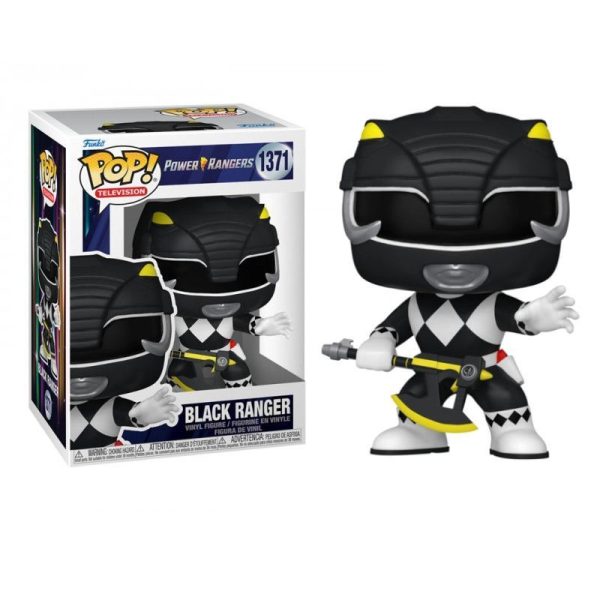 BLACK RANGER 1371 POWER RANGERS POP - Image 1
