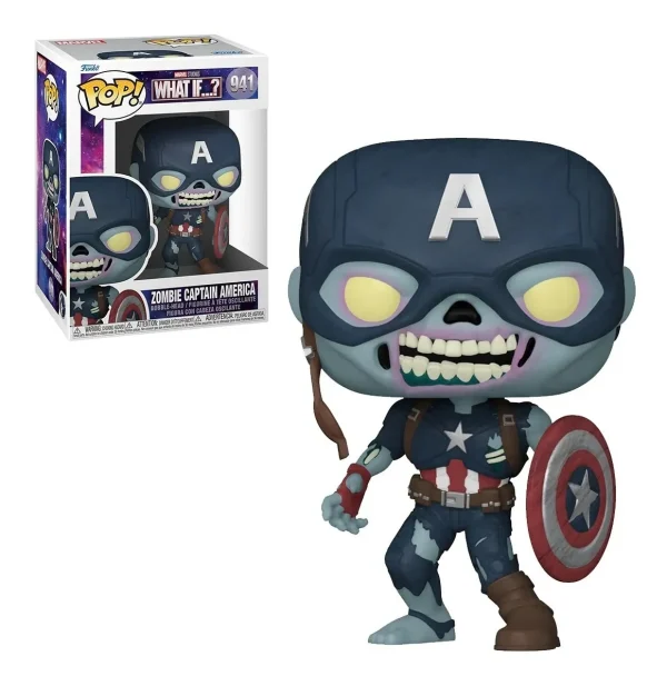 ZOMBIE CAPTAIN AMERICA 941 WHAT IF POP - Image 1