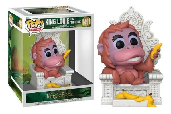 KING LOUIE ON THRONE 1491 THE JUNGLE BOOK POP - Image 1