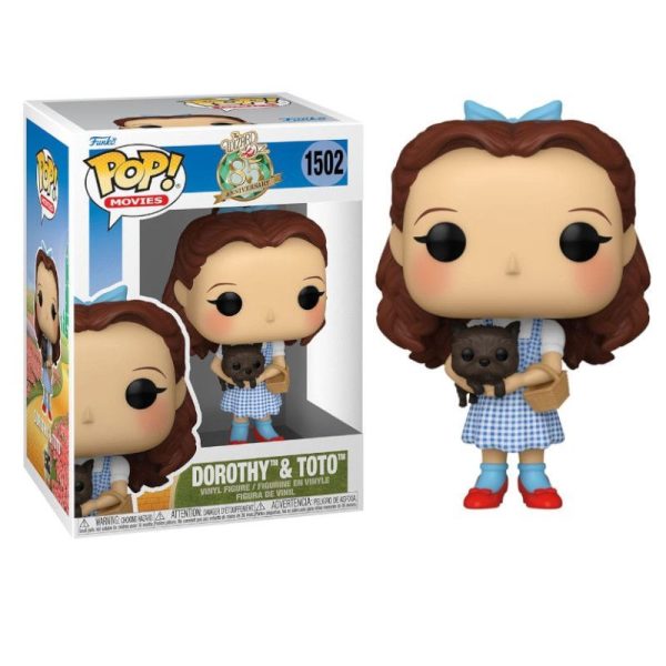 dorothy-toto DOROTHY & TOTO 1502 THE WIZARD OF OZ 85 ANNIVERSARY POP - Image 1