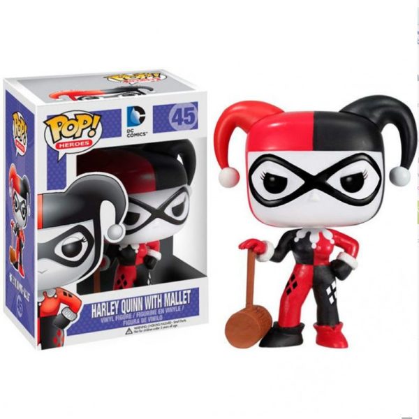 HARLEY QUINN WITH MALLET 45 DC COMICS POP - Image 1
