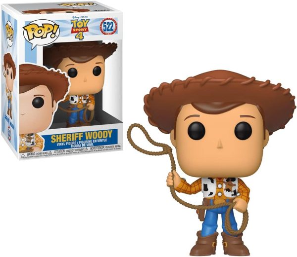 SHERIFF WOODY 522 TOY STORY 4 POP - Image 1