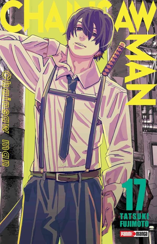 71MvqLLhzdL._SL1500_ MANGA CHAINSAW MAN 17 PANINI - Image 1