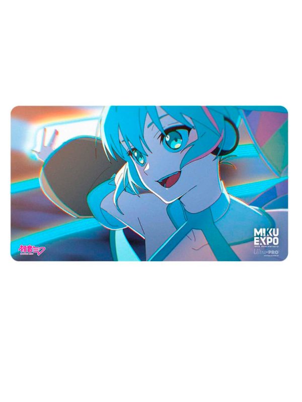 Ultra Pro - Tappetino Da Gioco Hatsune Miku 10th Anniversary - Stream, 61x34,3 Cm, Con Licenza Ufficiale