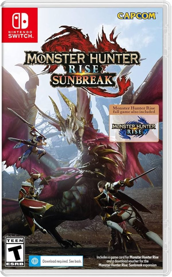 714WLP9NBAL._AC_UF894,1000_QL80_ MONSTER HUNTER RISE SUNBREAK SWITCH - Image 1
