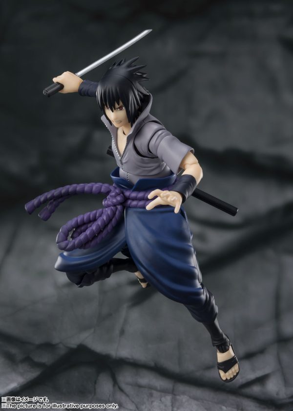 SASUKE UCHIHA - HE WHO BEARS ALL HATRED SH FIGUARTS - Image 6