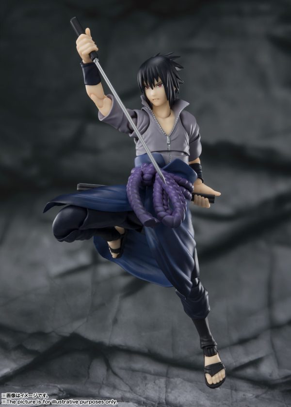 SASUKE UCHIHA - HE WHO BEARS ALL HATRED SH FIGUARTS - Image 3