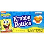 SPONGEBOB SQUAREPANTS GUMMY KRABBY PATTIES 2.54OZ (72g)
