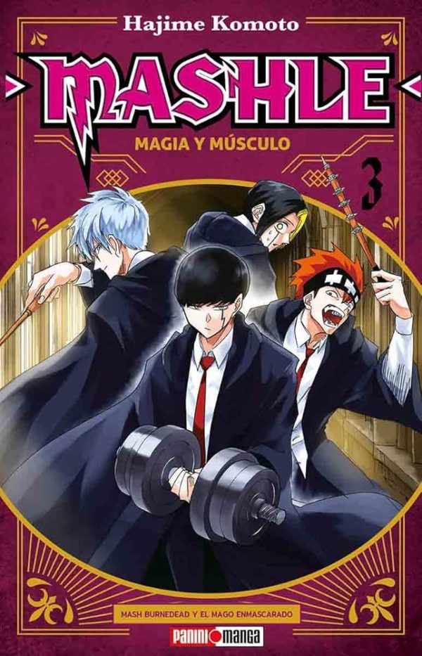 61GiWQhPM1L._AC_UF1000,1000_QL80_ MANGA MASHLE MAGIA Y MUSCULO 3 PANINI - Image 1