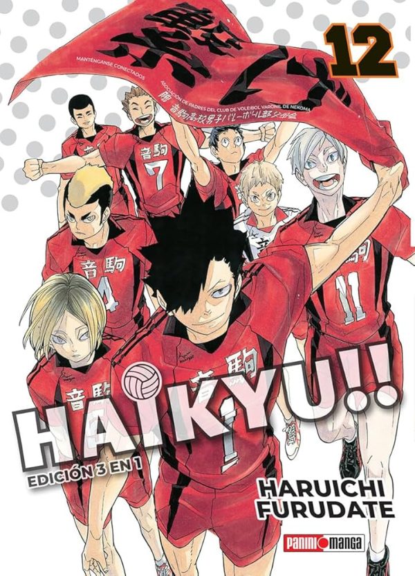 71hMvui0UrL._AC_UF1000,1000_QL80_ MANGA HAIKYU TOMO 12 EDICION 3 EN 1 - Image 1