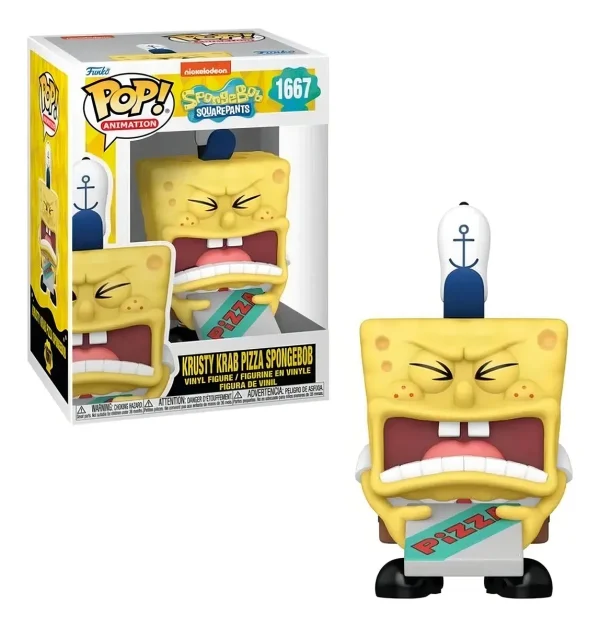D_NQ_NP_2X_698545-MLA92049012119_092025-F KRUSTY KRAB PIZZA SPONGEBOB 1667 SPONGEBOB SQUAREPANTS POP - Image 1
