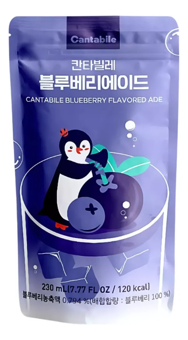 CANTABILE BEBIDA SABOR MORA AZUL 230 ML - Image 1