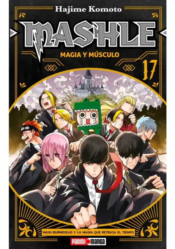 D_NQ_NP_2X_997332-MLM85016855268_052025-F MANGA MASHLE MAGIA Y MUSCULO 17 PANINI - Image 1