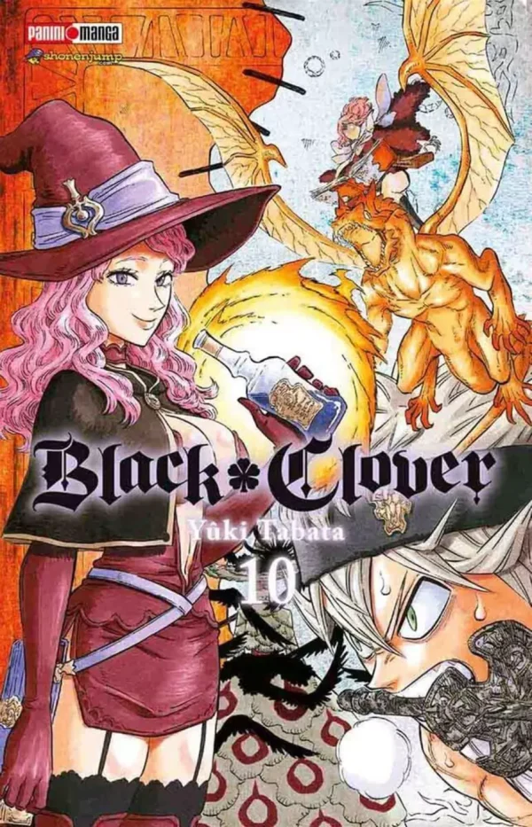 -S897-FWEBP (29) MANGA BLACK CLOVER 10 PANINI - Image 1