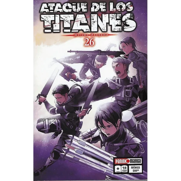 MANGA ATAQUE DE LOS TITANES 26 PANINI - Image 1