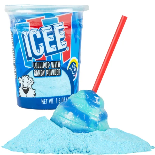ICEE DIP N LIK LOLLIPOP WITH CANDY POWDER 1.66 Oz - Image 2
