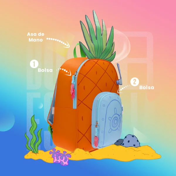 MOCHILA CASA DE BOB ESPONJA - Image 4