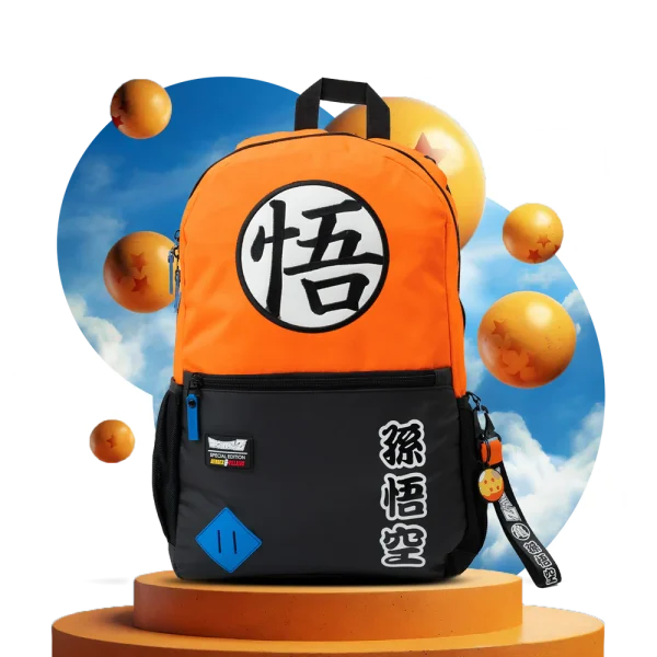 MOCHILA DRAGON BALL NARANJA - Image 9