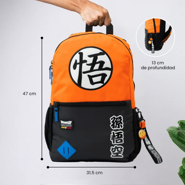 MOCHILA DRAGON BALL NARANJA - Image 4