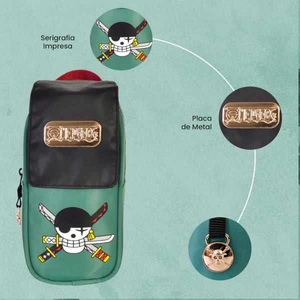 ESTUCHE ESCOLAR RORONOA ZORO - Image 7