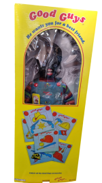 FIGURA ARTESANAL CHUCKY ROSTRO QUEMADO CHILDS PLAY - Image 2