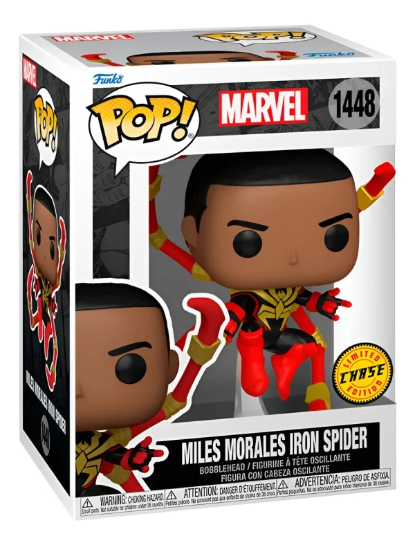 MILES MORALES IRON SPIDER 1448 MARVEL CHASE POP - Image 2