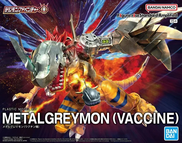 FIGURERISE STANDARD AMPLIFIED METALGREYMON (VACCINE) - Image 7