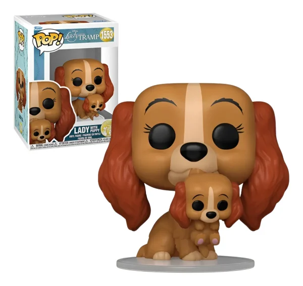 LADY WITH PUPPY 1553 LADY AND THE TRAMP POP - Image 1