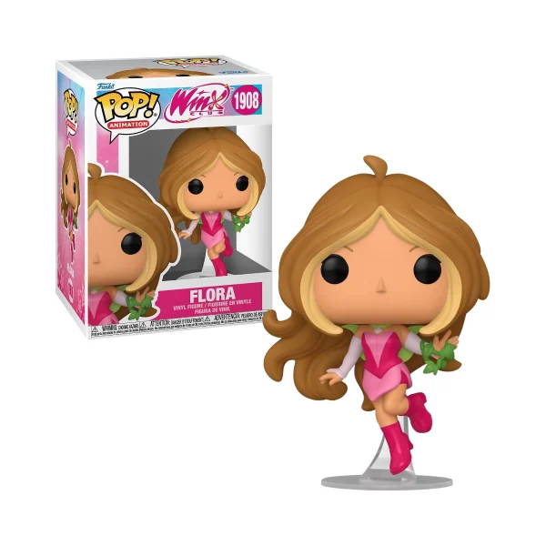 Funko-Pop-Flora-1908-Winx-Club-1 FLORA 1908 WINK CLUB POP - Image 1