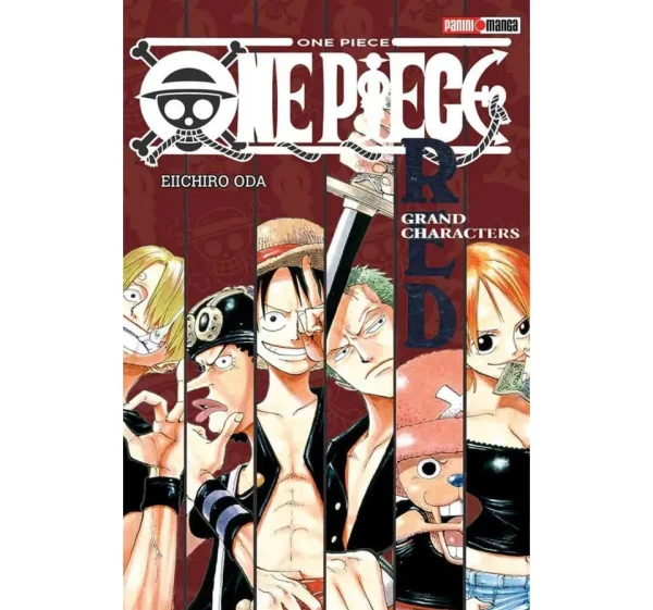 QOPRE001 MANGA ONE PIECE RED 1 PANINI - Image 1