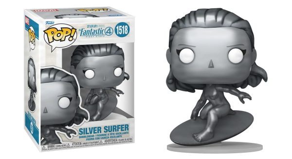 SILVER SURFER 1518 THE FANTASTIC 4 FIRST STEPS POP - Image 1