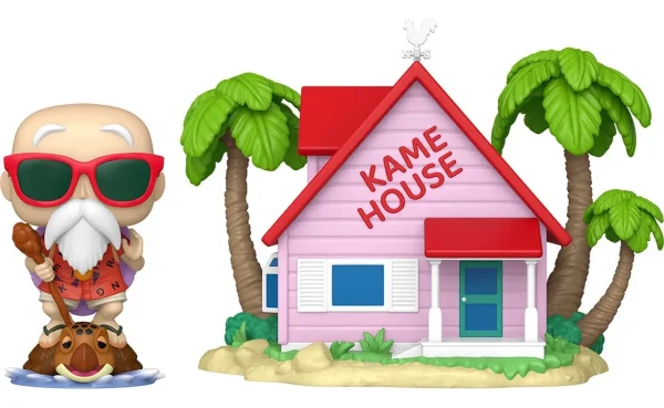 D_NQ_NP_2X_636672-MLM84834655961_052025-F MASTER ROSHI AT KAME HOUSE 46 DRAGONBALL POP - Image 1