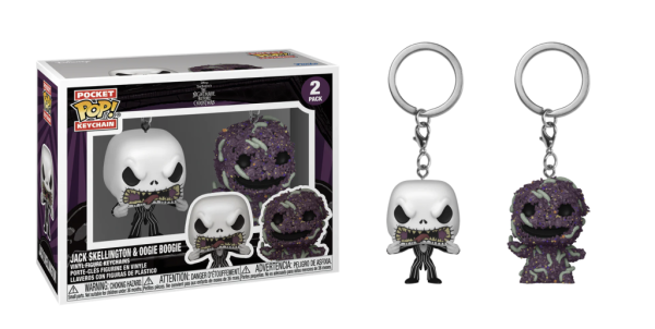 LLAVERO JACK SKELLINGTON & OOGIE BOOGIE POCKET POP - Image 1