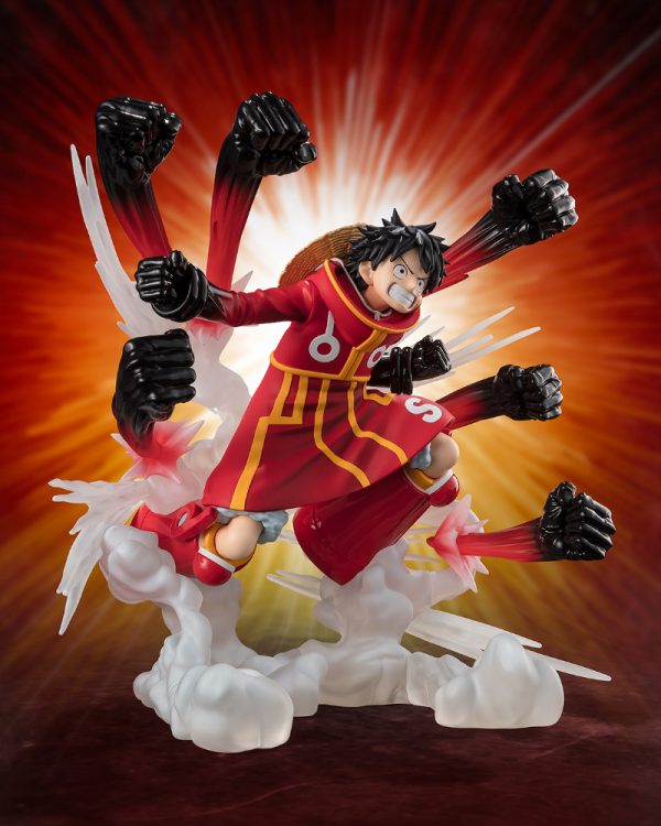 EXTRA BATTLE MONKEY.D.LUFFY - GUM-GUM HAWK GATLING FIGUARTS ZERO - Image 2