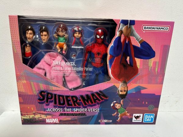 PETER B PARKER & MAYDAY PARKER (ACROSS THE SPIDER-VERSE) SH FIGUARTS - Image 9