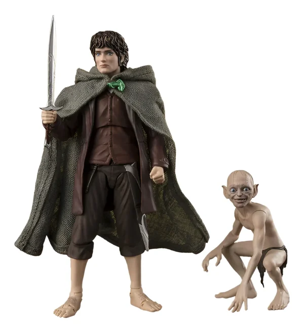 D_NQ_NP_2X_861158-MLA95523095504_102025-F FRODO BAGGINS & GOLLUM SH FIGUARTS - Image 1