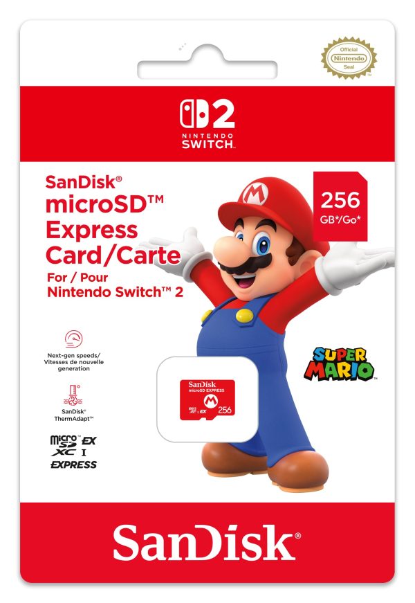 MICROSD EXPRESS 256GB FOR SWITCH 2 - Image 1