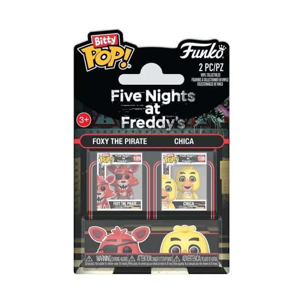 BITTY POP FUNKO FOXY/CHICA FIVE NIGHTS AT FREDDY'S - Image 1