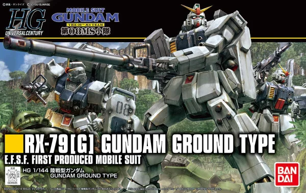 BANDAI HOBBY HG 1/144 GUNDAM GROUND TYPE - Image 3