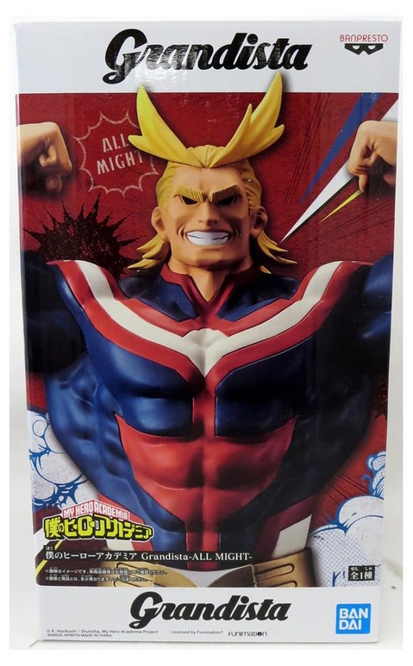 BANPRESTO MY HERO ACADEMIA GRANDISTA ALL MIGHT - Image 2