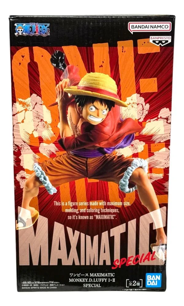 BANPRESTO ONE PIECE MAXIMATIC MONKEY D LUFFY I - II SPECIAL (VER.A) - Image 2