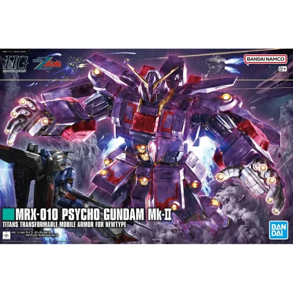 BANDAI HOBBY HG 1/144 PSYCHO GUNDAM Mk-II - Image 3