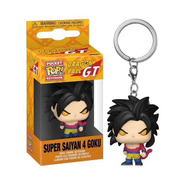 LLAVERO SUPER SAIYAN 4 GOKU POCKET POP - Image 1