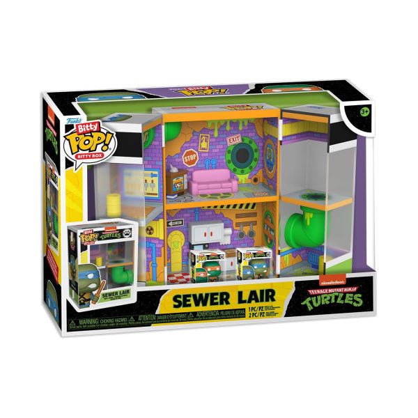 Version 1.0.0 SEWER LAIR TEENAGE MUTANT NINJA TURTLES BITTY POP - Image 1