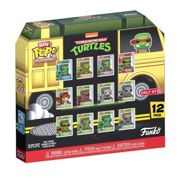 889698859233_1 TEENAGE MUTANT NINJA TURTLES 12 PACK BITTY POP - Image 1