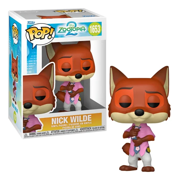 D_NQ_NP_2X_847897-MLM95986553299_102025-F NICK WILDE 1653 ZOOTOPIA POP - Image 1